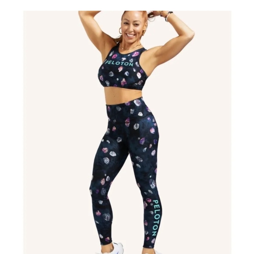 Peloton - Wear It To Heart/Peloton Asteroid High Waist Legging - Size Large